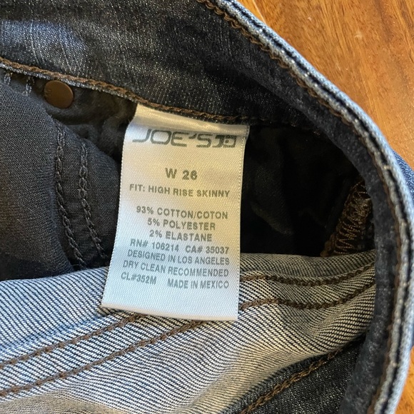 Joe’s jeans high rise skinny (women’s) - Picture 3 of 3